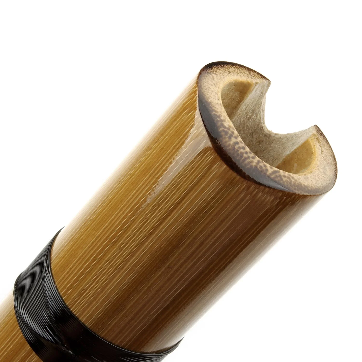 a Vertical Bamboo Flute Indian Clarinet Bamboo Quena Flute in G Key - Image 4