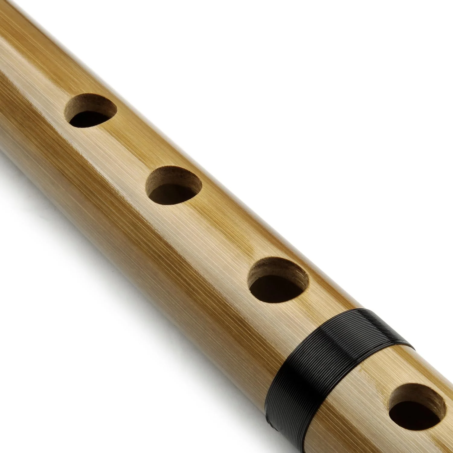 a Vertical Bamboo Flute Indian Clarinet Bamboo Quena Flute in G Key - Image 5