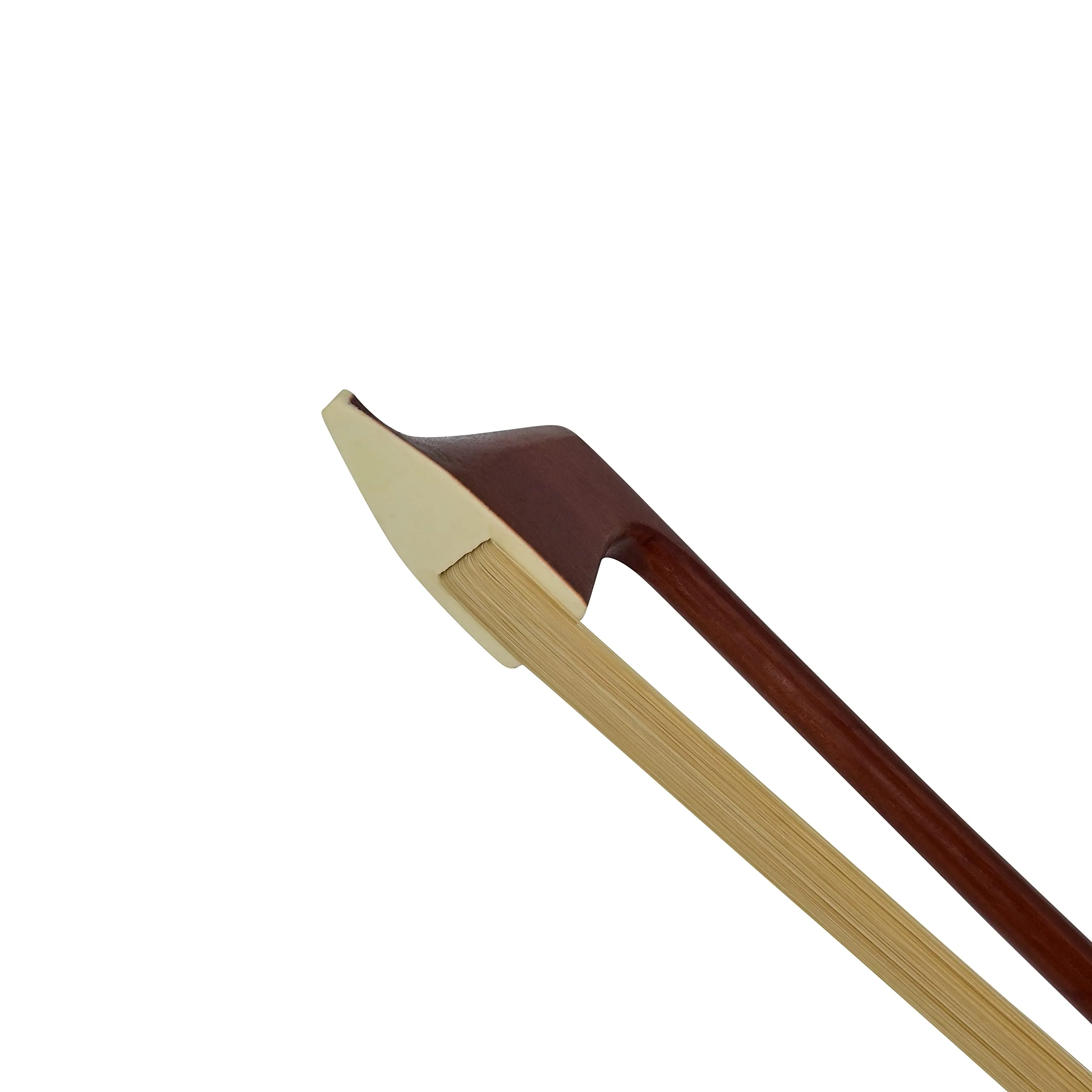 AB-100B Brazilwood Student French Bass Bow - 1/4 Size - Image 4