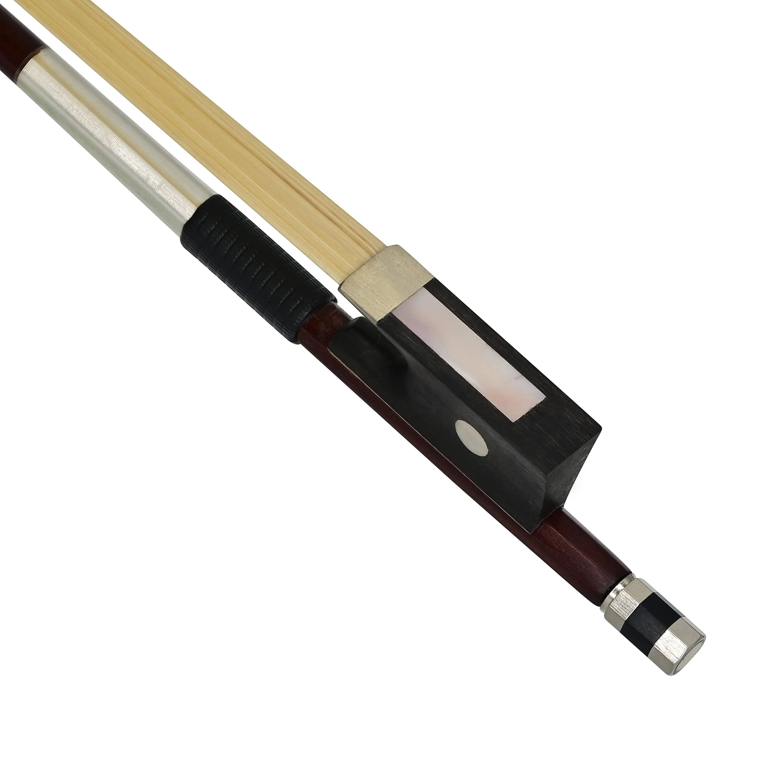 AB-110 Brazilwood Student Violin Bow - 4/4 Size - Image 2