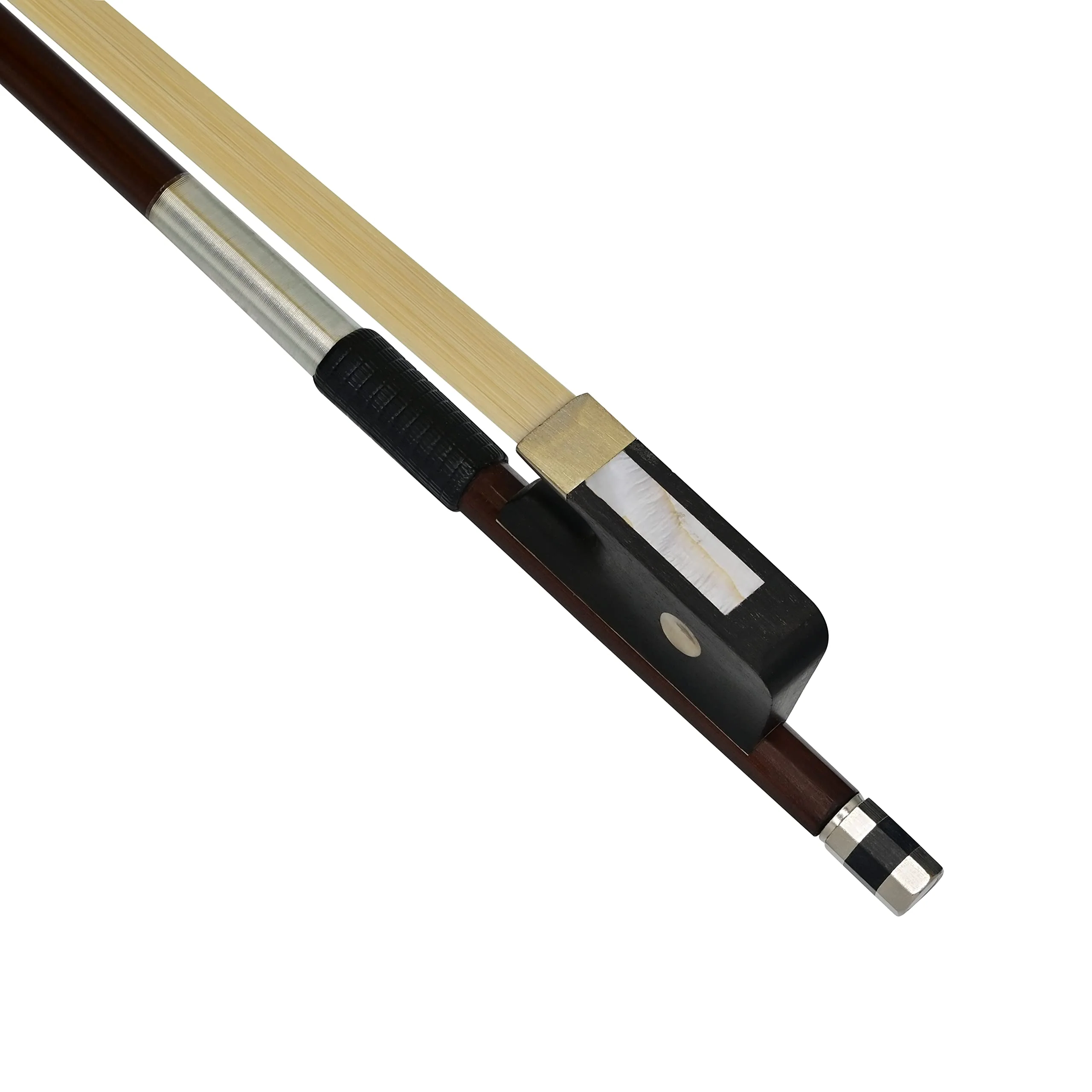 AB-112C Brazilwood Student Cello Bow - 4/4 Size - Image 3