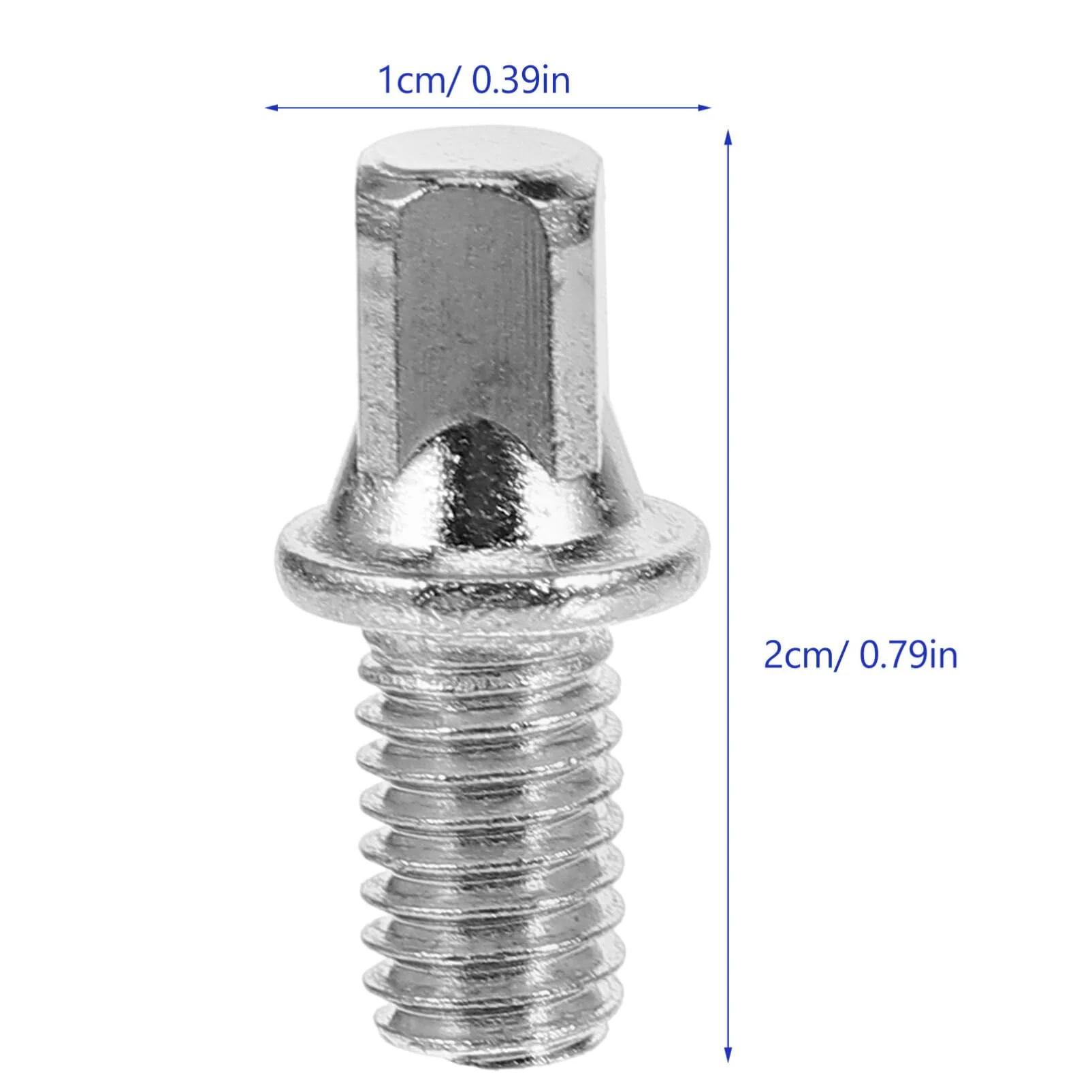 Abaodam 10pcs Key Screw Drum Set Hardware Bass Drum Screw M6x10mm Replacement Screw Supply 2x1cm - Image 2