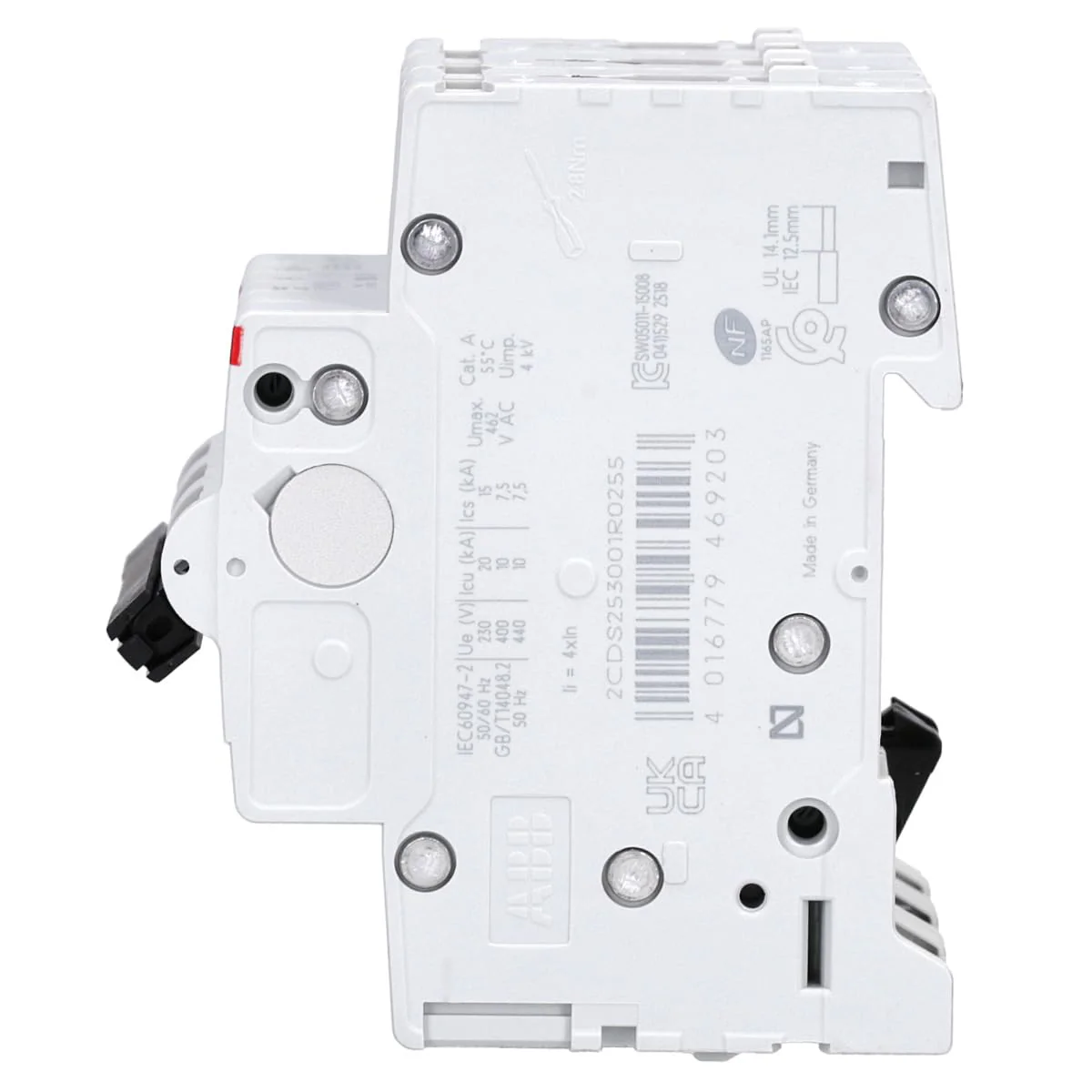 ABB S203-B25 Automatic Circuit Breaker 25 A Single pack - Image 3