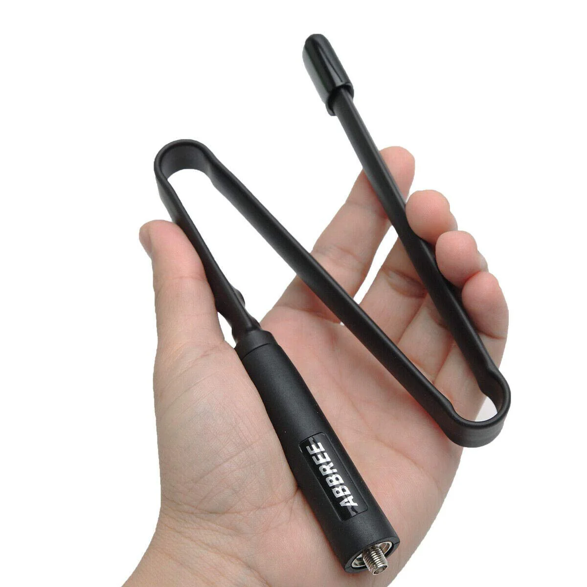 ABBREE SMA-Female Ham Radio Antenna VHF/UHF 18.8-inch 144/430MHz High Gain Foldable CS Tactical Antenna for Baofeng UV-5R BF-F8HP 5RM K5PLUS UV-21R AR-152 Quansheng K6 UVK5(8) Radio Accessories (2) - Image 2
