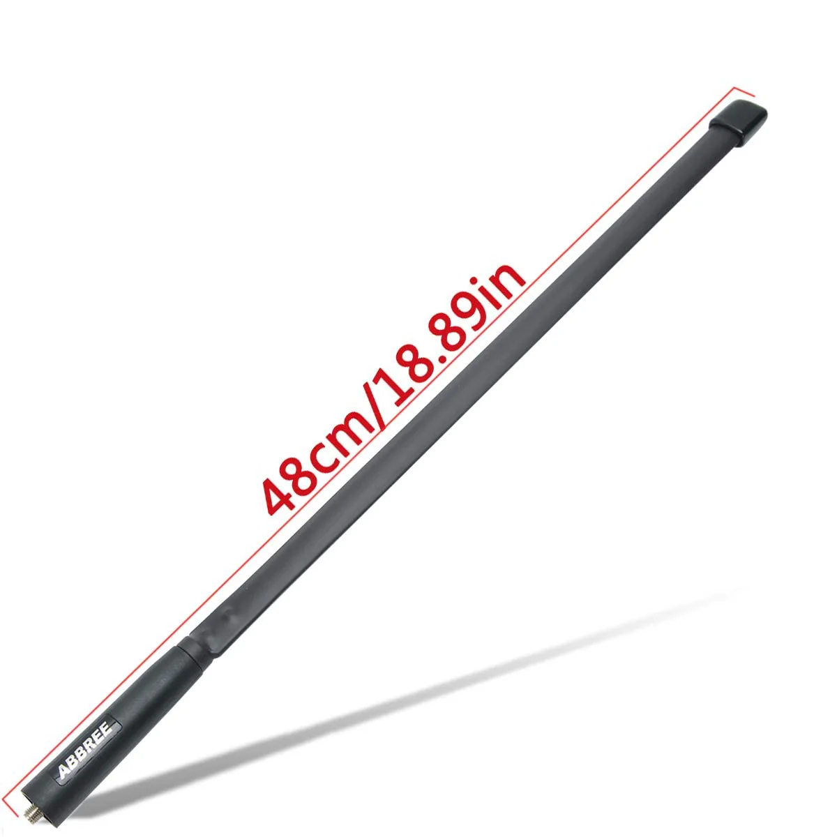 ABBREE SMA-Female Ham Radio Antenna VHF/UHF 18.8-inch 144/430MHz High Gain Foldable CS Tactical Antenna for Baofeng UV-5R BF-F8HP 5RM K5PLUS UV-21R AR-152 Quansheng K6 UVK5(8) Radio Accessories (2) - Image 4