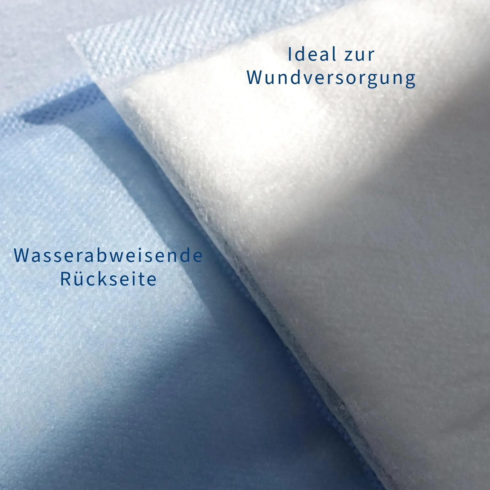 ABENA Absorbent Dressings 10 x 10 cm, Pack of 50, White, Sterile, Highly Absorbent Dressings, Absorbent Pad, Absorbent Pad, Latex Free, with Water-Repellent Backing - Image 4