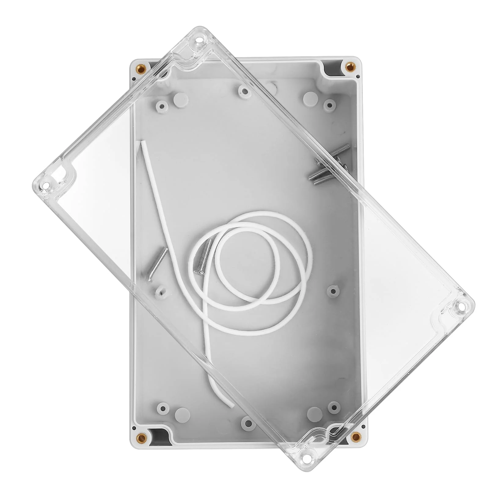 ABS Plastic Electronic Enclosure Box, Waterproof IP65 Empty Housing Plastic Housing with Clear Lid, Industrial Housing, Junction Box, Junction Box, Junction Box, Junction Box, Junction Box, 200 x 120 200*120*56 - Image 3