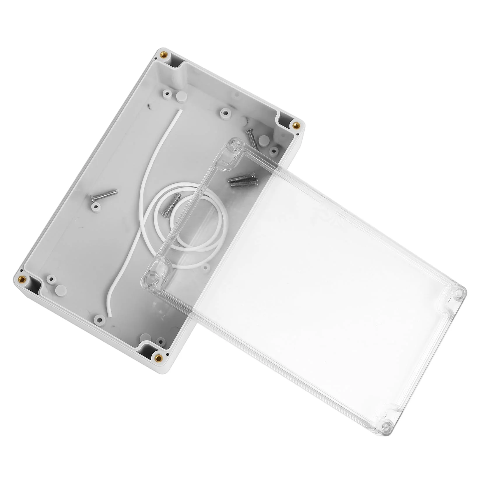 ABS Plastic Electronic Enclosure Box, Waterproof IP65 Empty Housing Plastic Housing with Clear Lid, Industrial Housing, Junction Box, Junction Box, Junction Box, Junction Box, Junction Box, 200 x 120 200*120*56 - Image 4