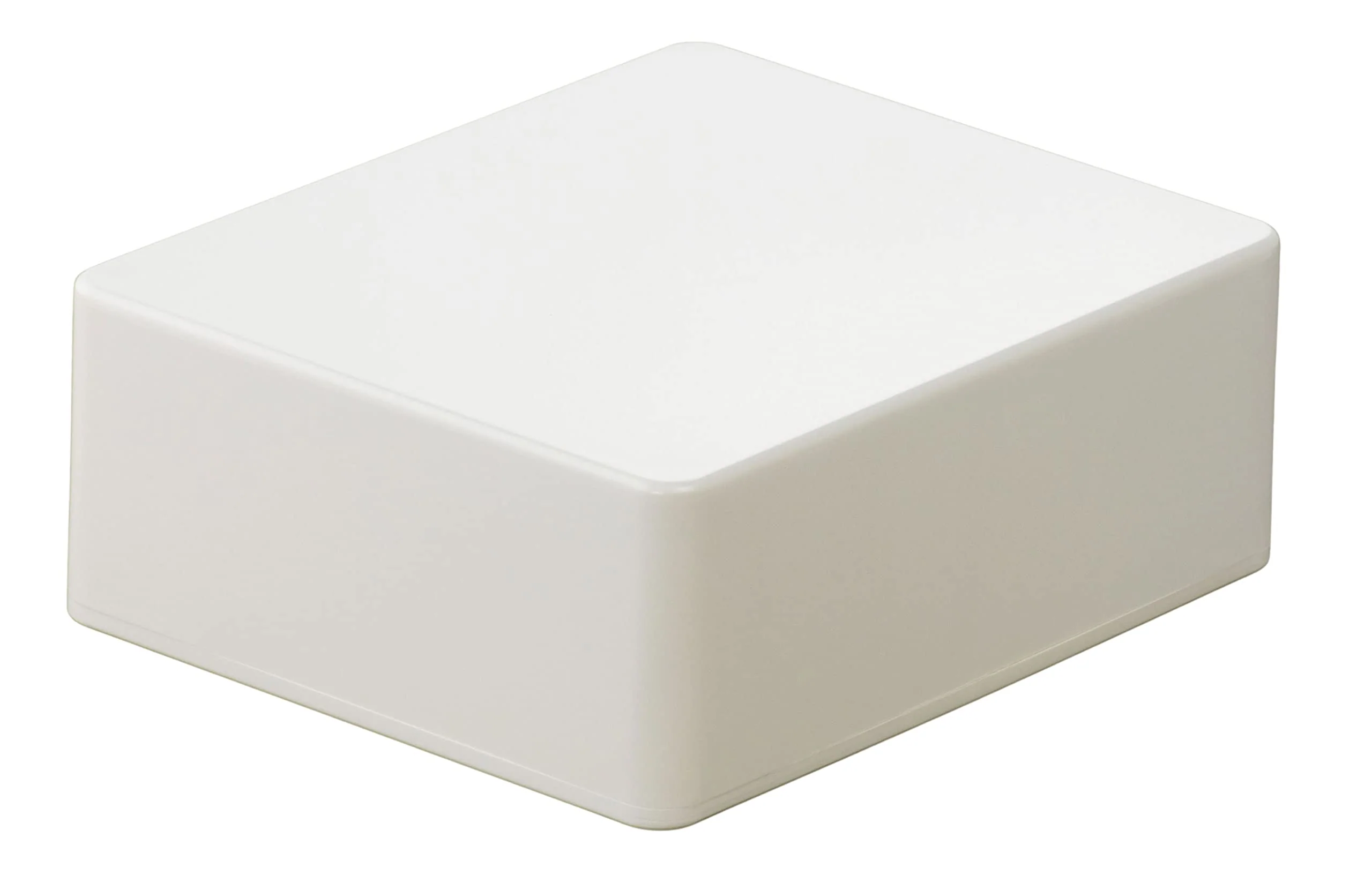 ABS plastic housing with lid, multi-purpose housing, module housing. White MB2: 100 X 76 X 40 mm - Image 2