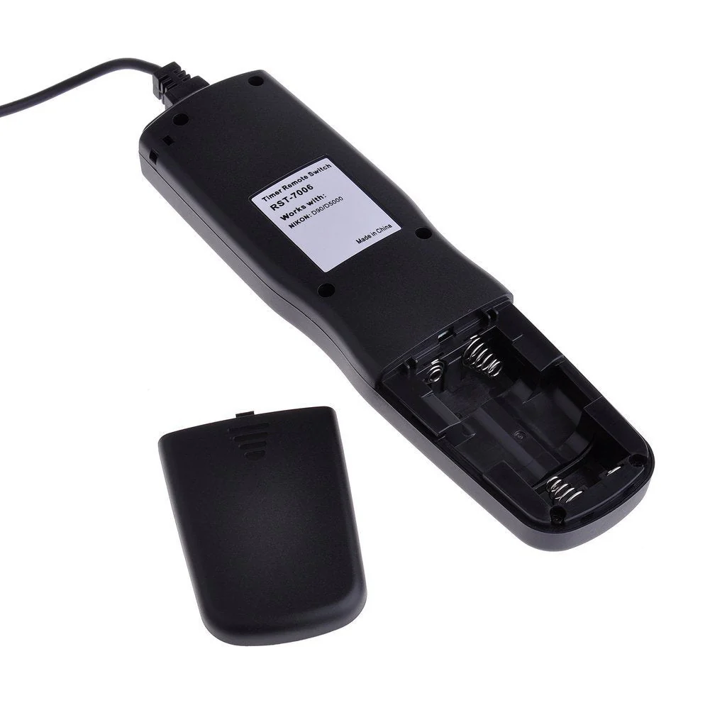 ABUYCS Timer Shutter Release Time Lapse Intervalometer Remote Control for Nikon D5200 D3100 D5000 D7200 D7000 D600 D610 D750 D3200 D3300 D90 Cameras - Image 3