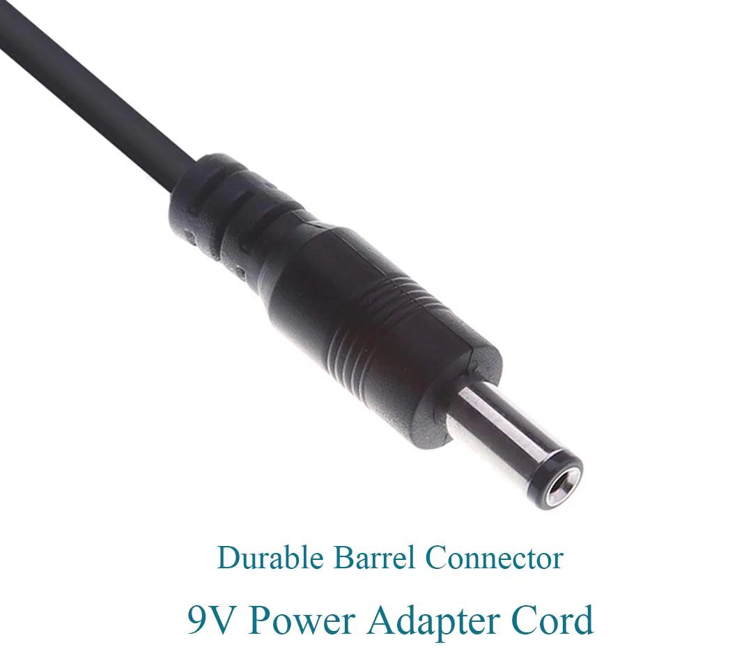AC Charger for Casio WK-200 Keyboard 9V AC/DC Switching Power Supply Cord Adapter - Image 6