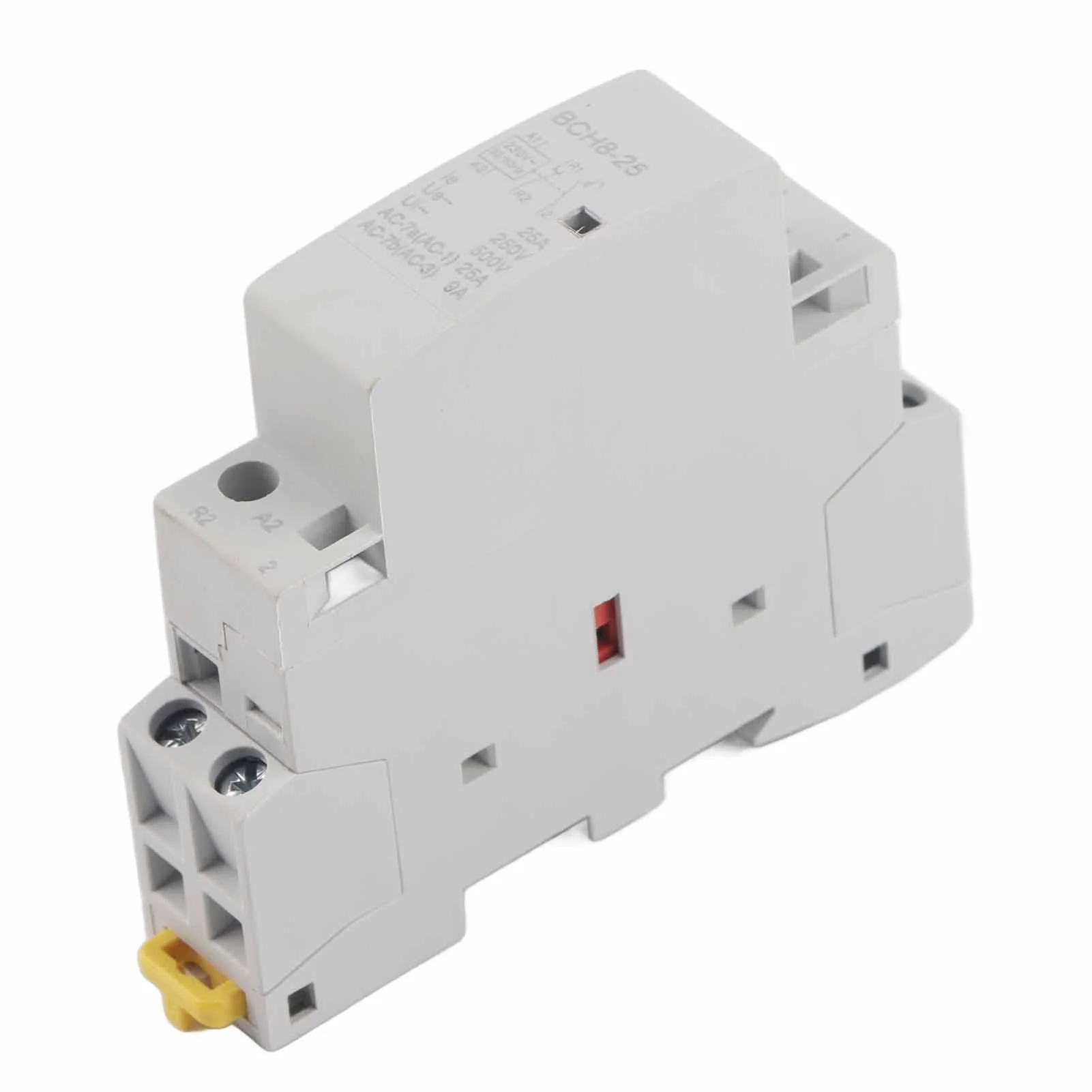AC Contactor 25A - Household Contactor 220V/230V, DIN Rail Mounting, 2P 1NO 1NC, Suitable for 50Hz/60Hz Networks 25A 220V230V 1NO1NC - Image 4