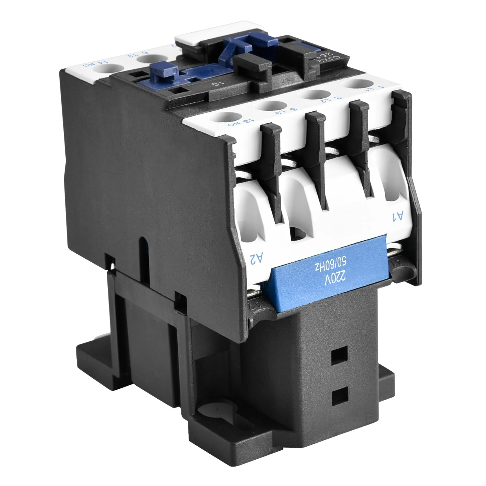 AC Contactor CJX2-2510 220V 50/60Hz Coil 3P 3 Pole Normally Open Ie 25A Ue 380V - Image 6