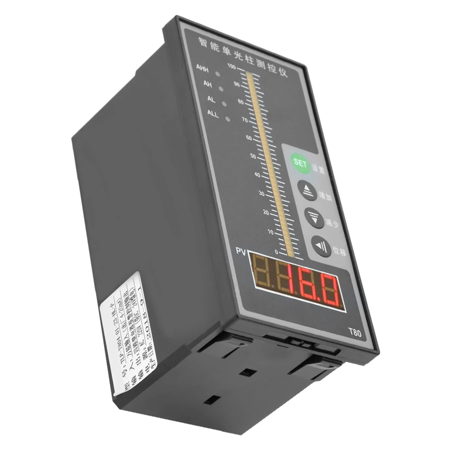 AC220V Liquid Level Indicator Intelligent Pressure Regulator, T80 4-20mA High Precision Light Column Level Indicator, Level Sensor - Image 6