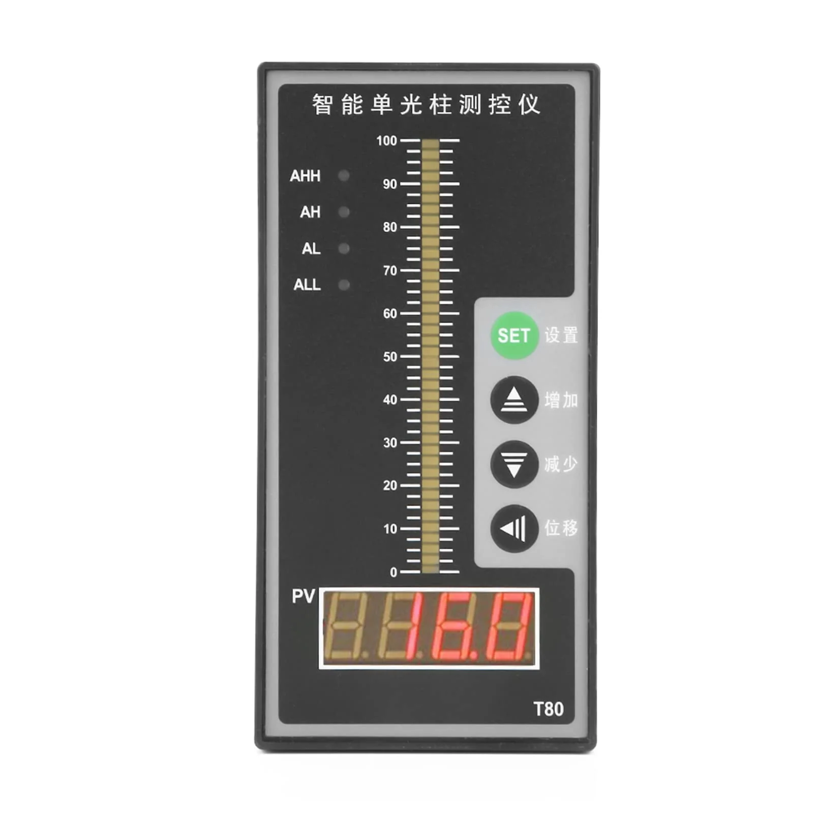 AC220V Liquid Level Indicator Intelligent Pressure Regulator, T80 4-20mA High Precision Light Column Level Indicator, Level Sensor - Image 8