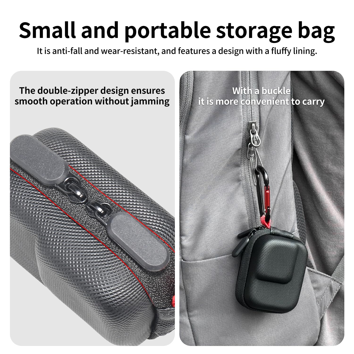 Accessories Kit for GoPro Hero 4K Accessories Including Silicone Protective Cases Storage case Tempered Glass Protective Films Lens caps lanyards and Battery Side Covers for GoPro Hero - Image 5
