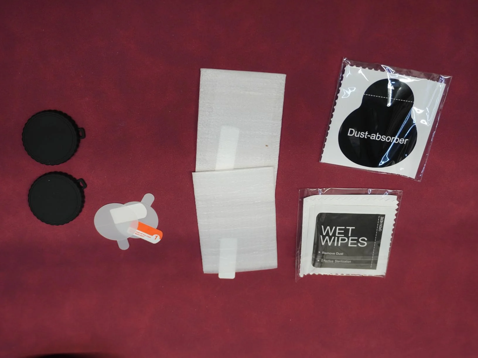 Accessory Kit for Osmo Nano, 2 Pack of Screen and Front Lens Protector, 2 Lens Cap and Storage Bag for Osmo Nano - Image 8