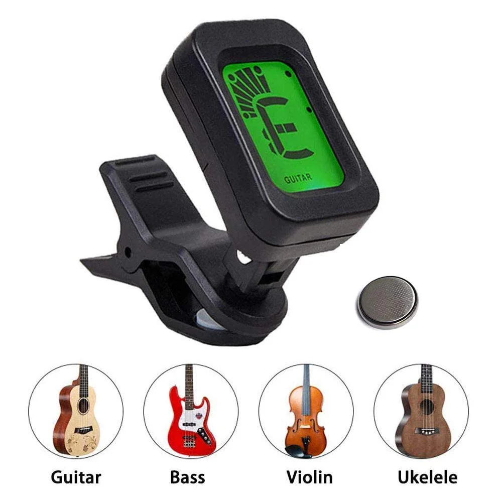 Acoustic Guitar Accessories Kit Including Guitar Strings,Tuner,Guitar Capo, Restring Tool,Pick Holder,Bridge Pins,Finger Picks,Guitar Nuts and Saddles - Image 2