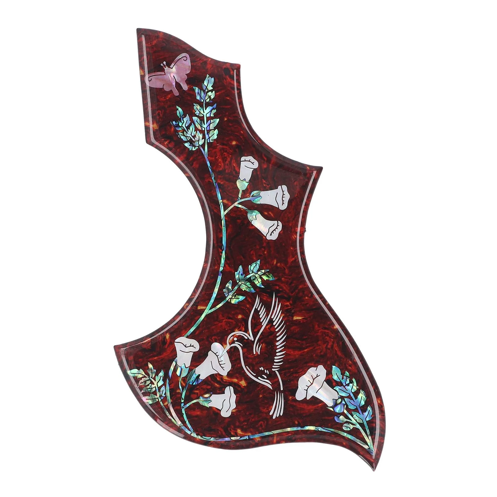 Acoustic Guitar Hummingbird Pickguard, Self Adhesive Scratch Decorative Replacement Part Decorative Protective Replacement for Guitarists - Image 5