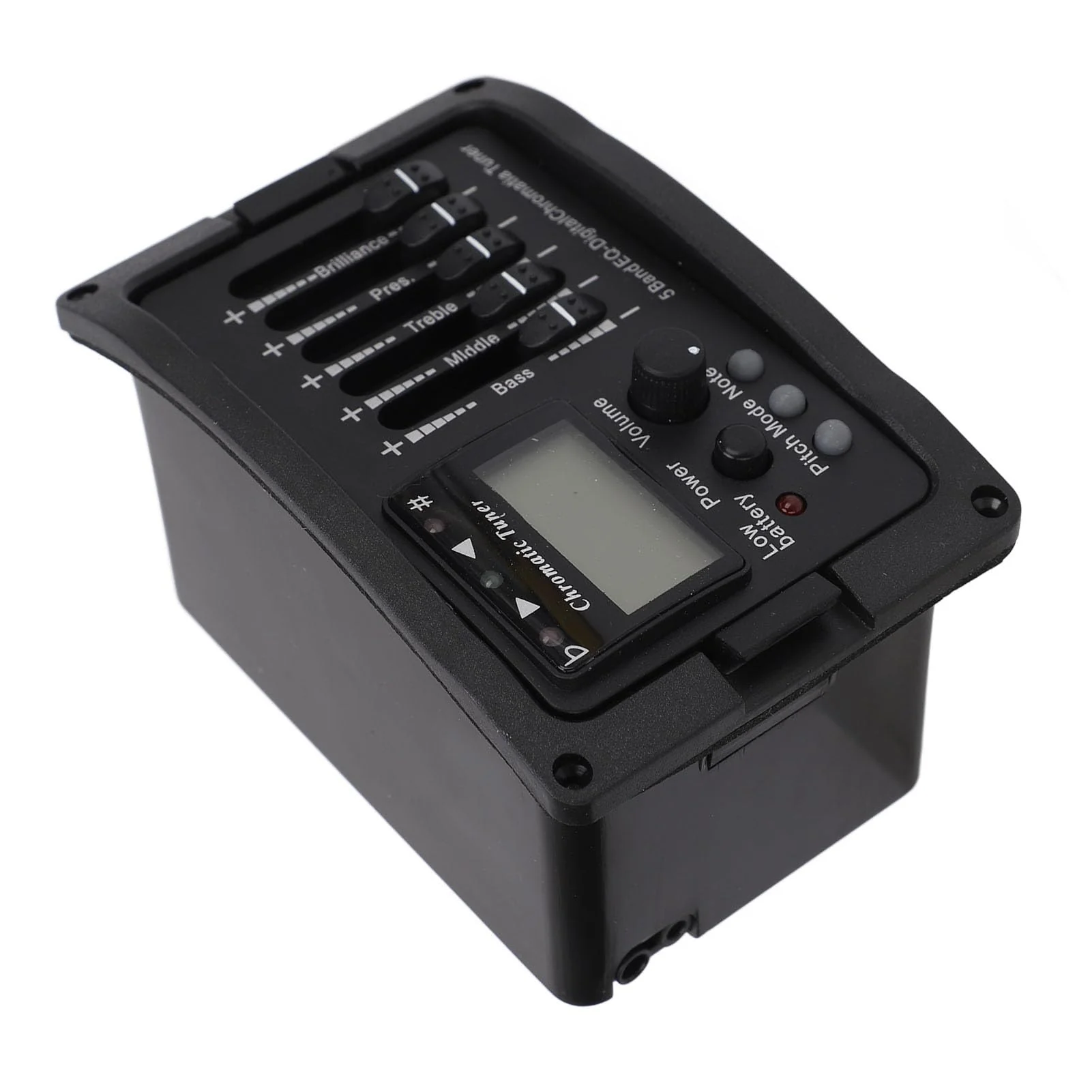 Acoustic Guitar Preamp Pickup 5 Band Guitar Preamp Equalizer with Tuner for Players Stage Performance - Image 7