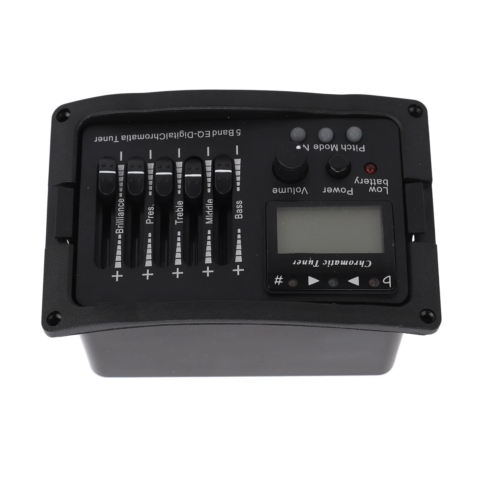 Acoustic Guitar Preamp Pickup 5 Band Guitar Preamp Equalizer with Tuner for Players Stage Performance - Image 9