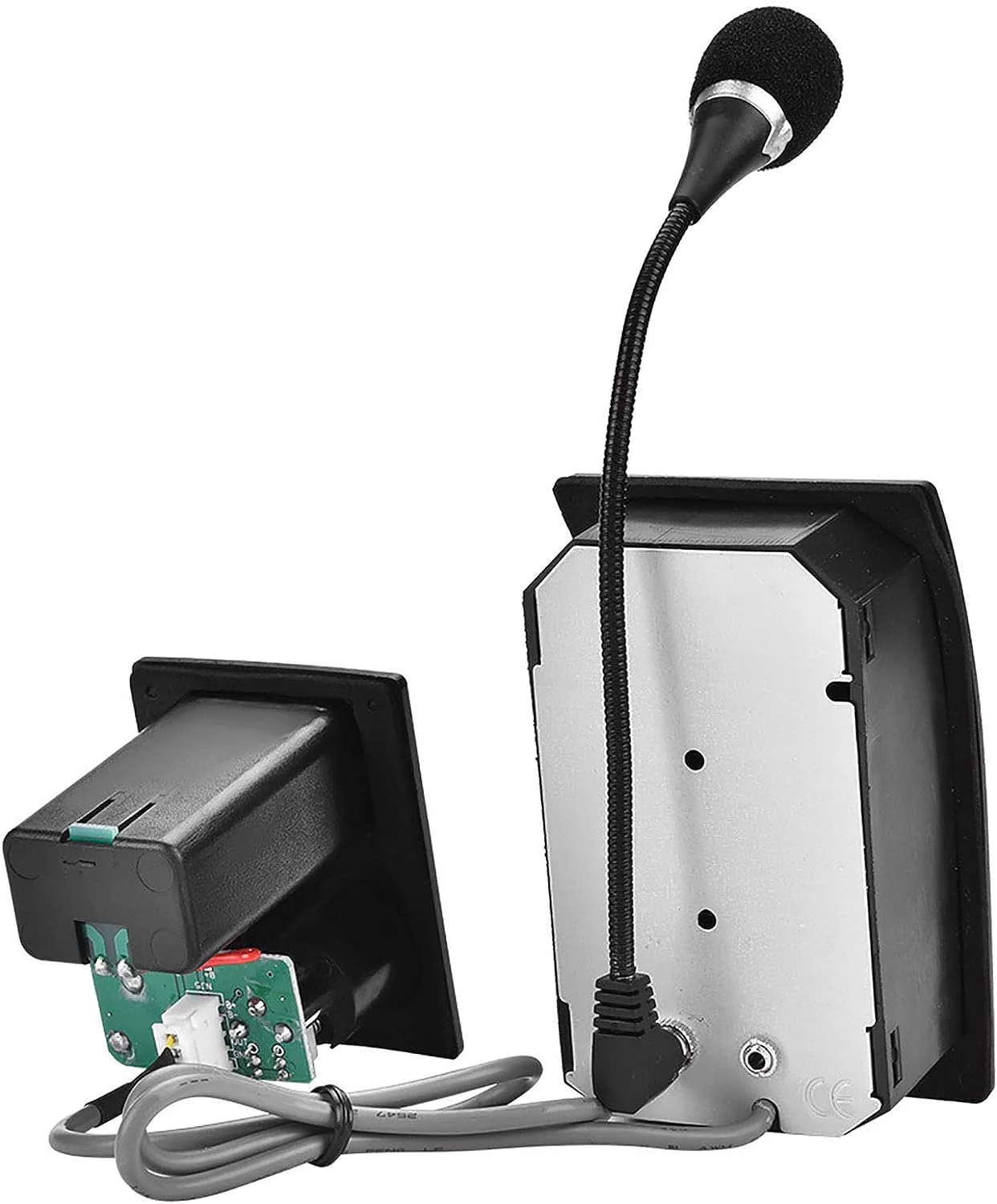 Acoustic Guitar Preamp Pickup Tuner 5 Band PRENER-PM Equalizer Pickup Tuner Piezo Pickup Set with Mic LCD Display - Image 2