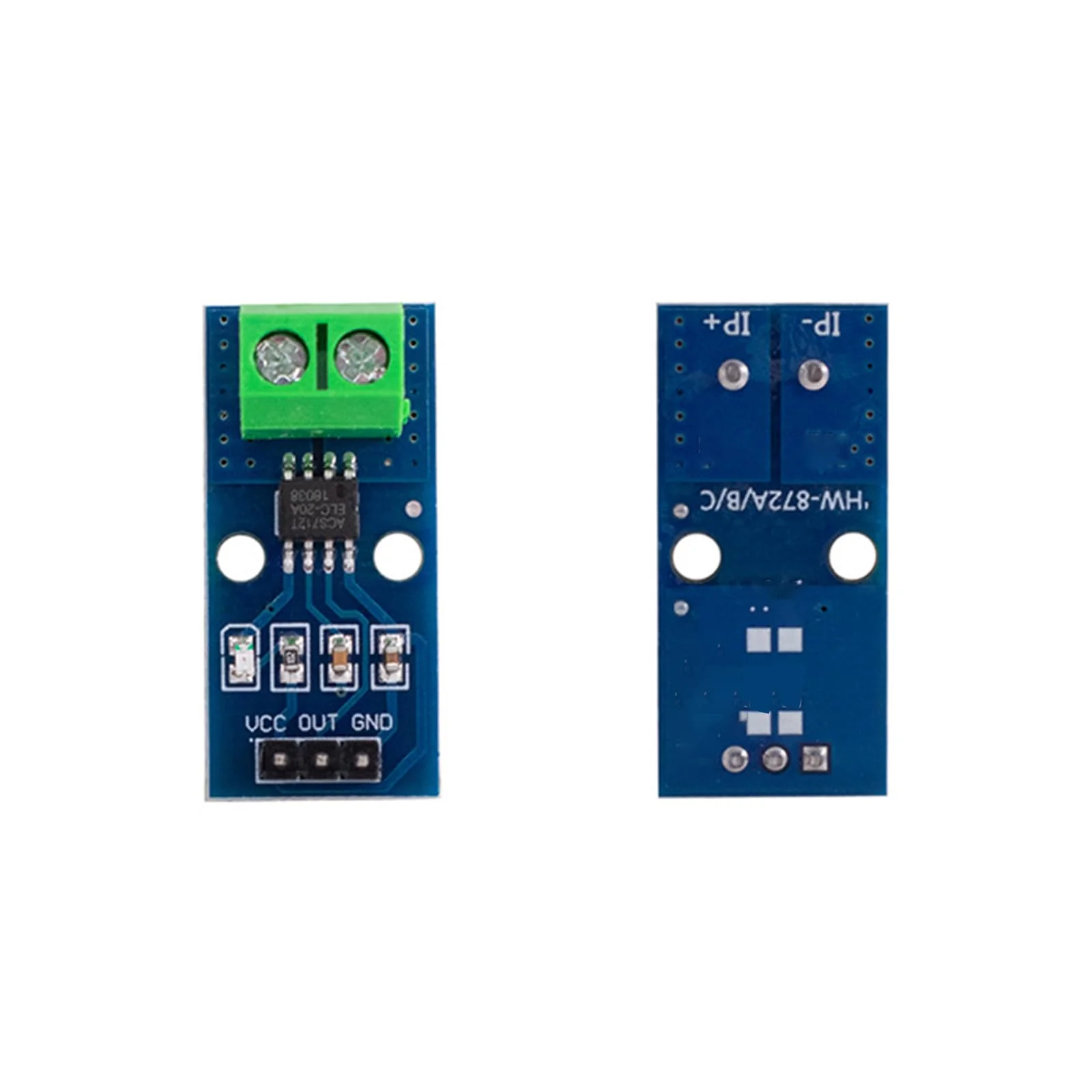 ACS712 Current Sensor 20A Amp Current Sensor Range Module Hall Effect Current Sensor Pack of 8 - Image 4