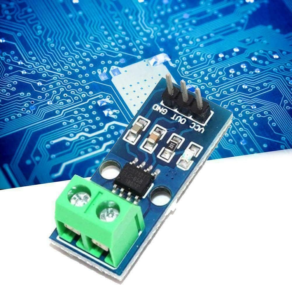 ACS712 Current Sensor ACS712ELCTR 5A/20A/30A for Arduino Raspberry Pi Current Sensor Analogue Output (5A) Pack of 2 - Image 2