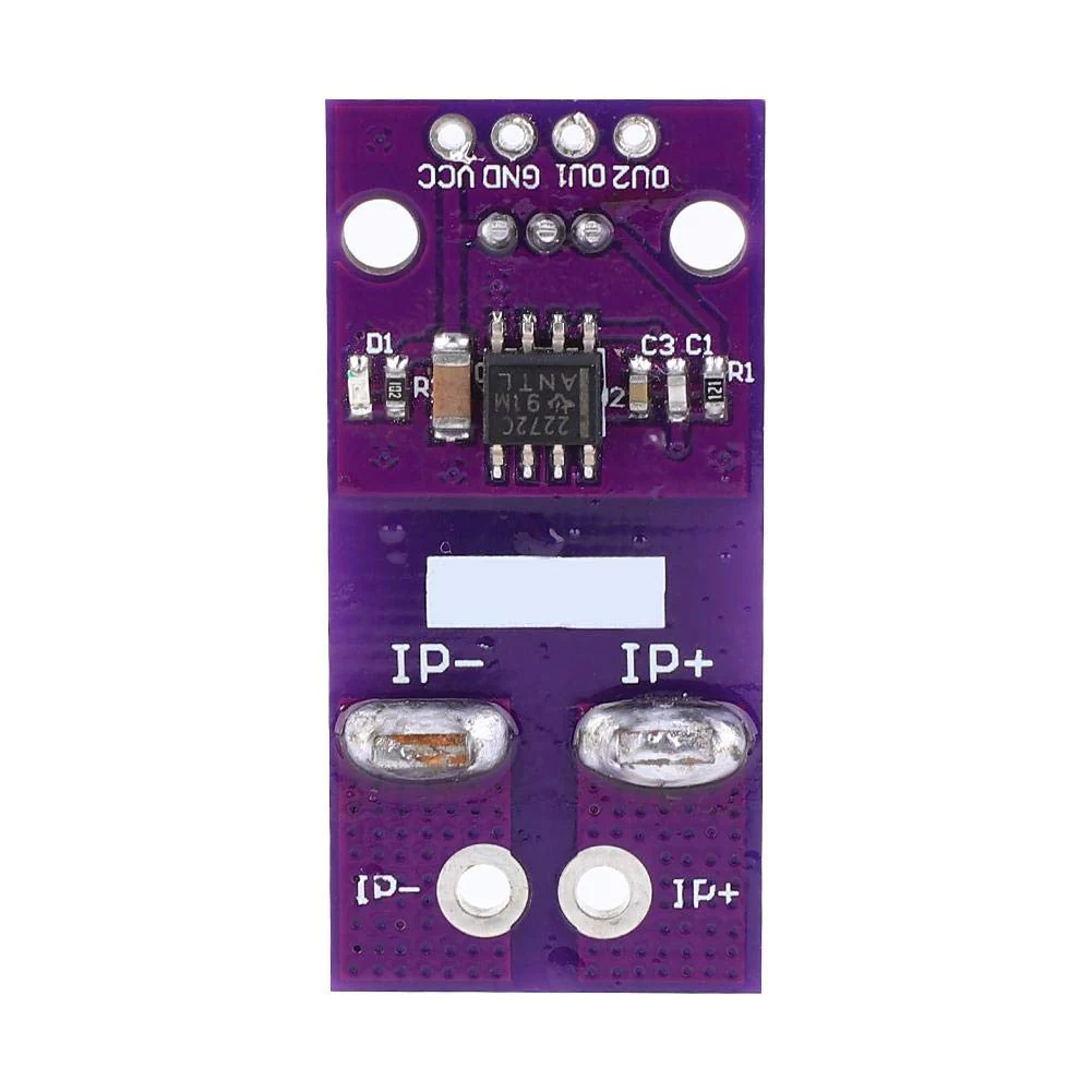 ACS758LCB-050B-PFF-T Linear Current Hall Current Sensor Module Analog Signal Output for Hall Effect Based 50A AC/DC Current Sensor Compatible with Interface - Image 2