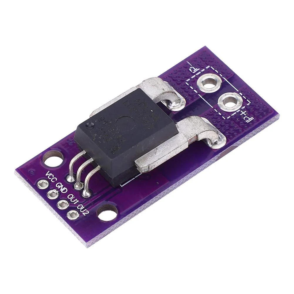 ACS758LCB-050B-PFF-T Linear Current Hall Current Sensor Module Analog Signal Output for Hall Effect Based 50A AC/DC Current Sensor Compatible with Interface - Image 3