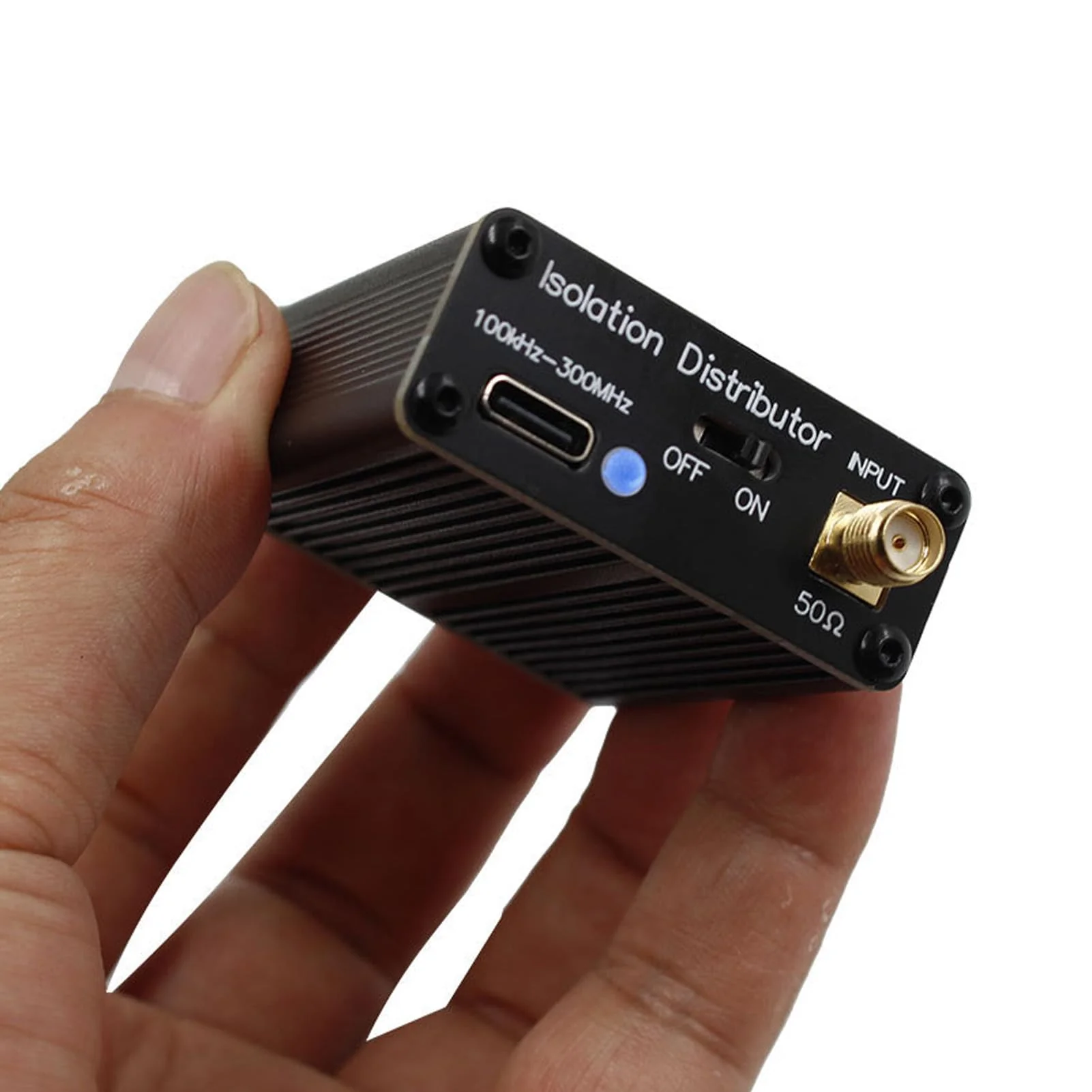 Active RF Isolation Distributor, 100kHz-150MHz RF Splitter for SDR GPSDO Source, Reliable Distribution with Isolator for Common Mode Interference Suppression - Image 3