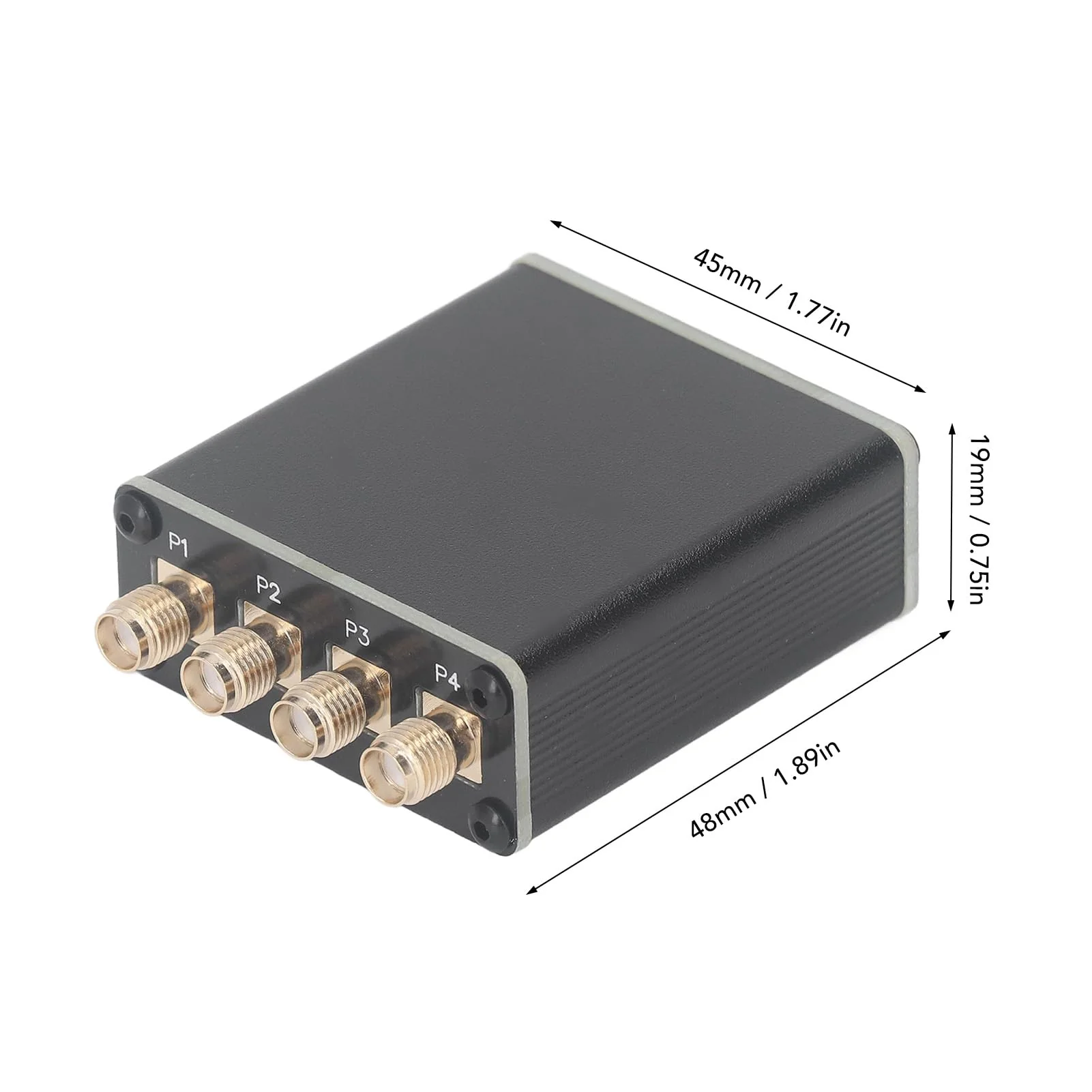 Active RF Isolation Distributor, 100kHz-150MHz RF Splitter for SDR GPSDO Source, Reliable Distribution with Isolator for Common Mode Interference Suppression - Image 5