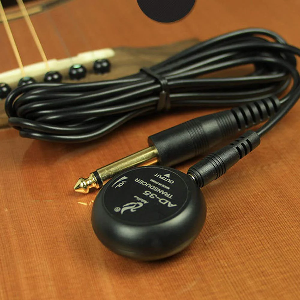 AD-35 Mini Sound Pick-up Piezo Amplifier Transducer Stick Piezo Pickup for Acoustic Guitar Ukulele Violin Cello Banjo - Image 2