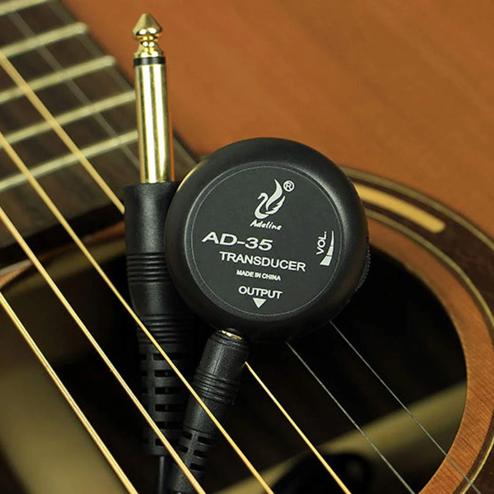 AD-35 Mini Sound Pick-up Piezo Amplifier Transducer Stick Piezo Pickup for Acoustic Guitar Ukulele Violin Cello Banjo - Image 4