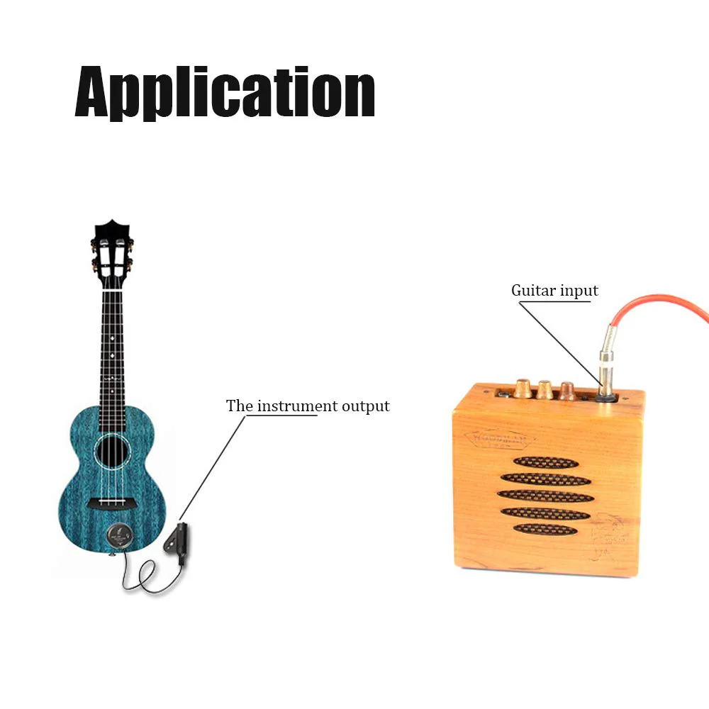 AD-35 Mini Sound Pick-up Piezo Amplifier Transducer Stick Piezo Pickup for Acoustic Guitar Ukulele Violin Cello Banjo - Image 7