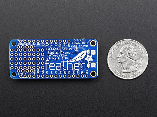 Adafruit Adafruit Feather 32u4 Basic Proto [ADA2771] - Image 3