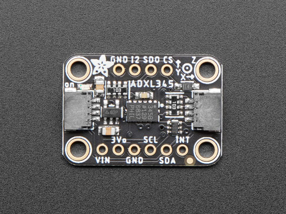 Adafruit ADXL345 Triple-Axis Accelerometer (+-2g/4g/8g/16g) w/ I2C/SPI [ADA1231] - Image 3