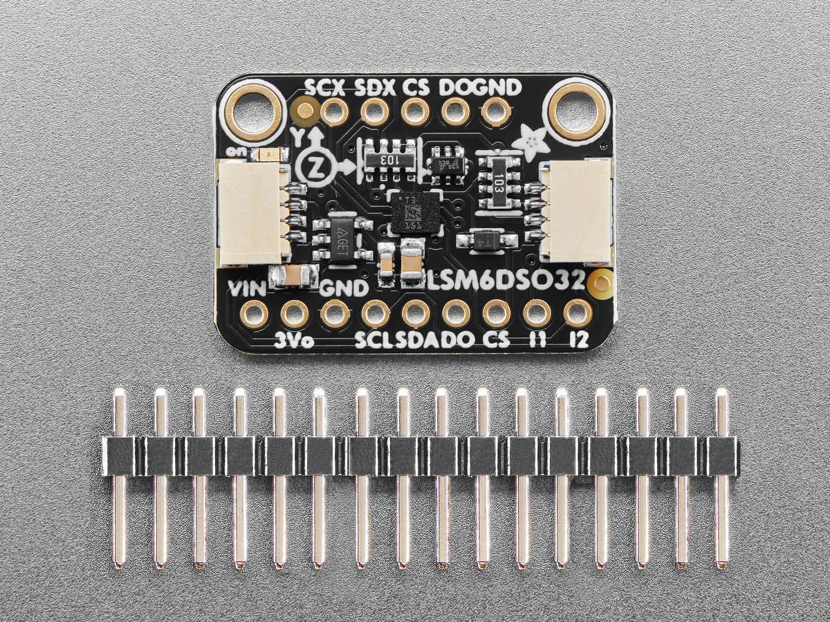 Adafruit LSM6DSO32 6-DoF Stemma QT/Qwiic 4692 Accelerometer and Gyroscope - Image 3
