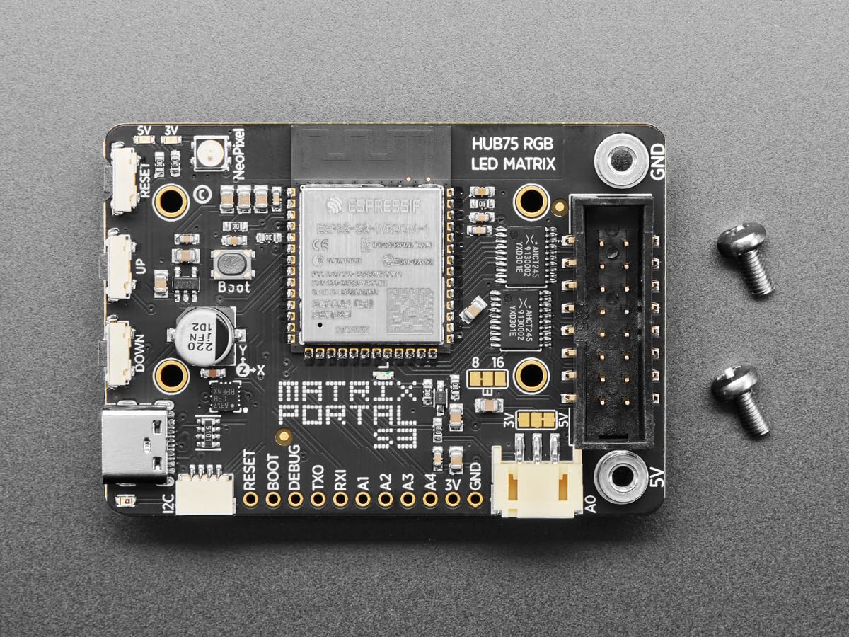 Adafruit Matrix Portal S3 CircuitPython Powered Internet Display, 5778 - Image 2