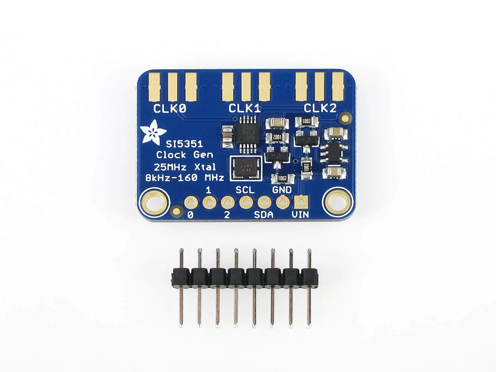 Adafruit Si5351A Clock Generator Breakout Board - 8KHz to 160MHz [ADA2045] - Image 2