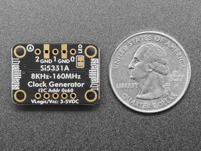 Adafruit Si5351A Clock Generator with STEMMA QT - 8 kHz to 160 MHz - Image 5
