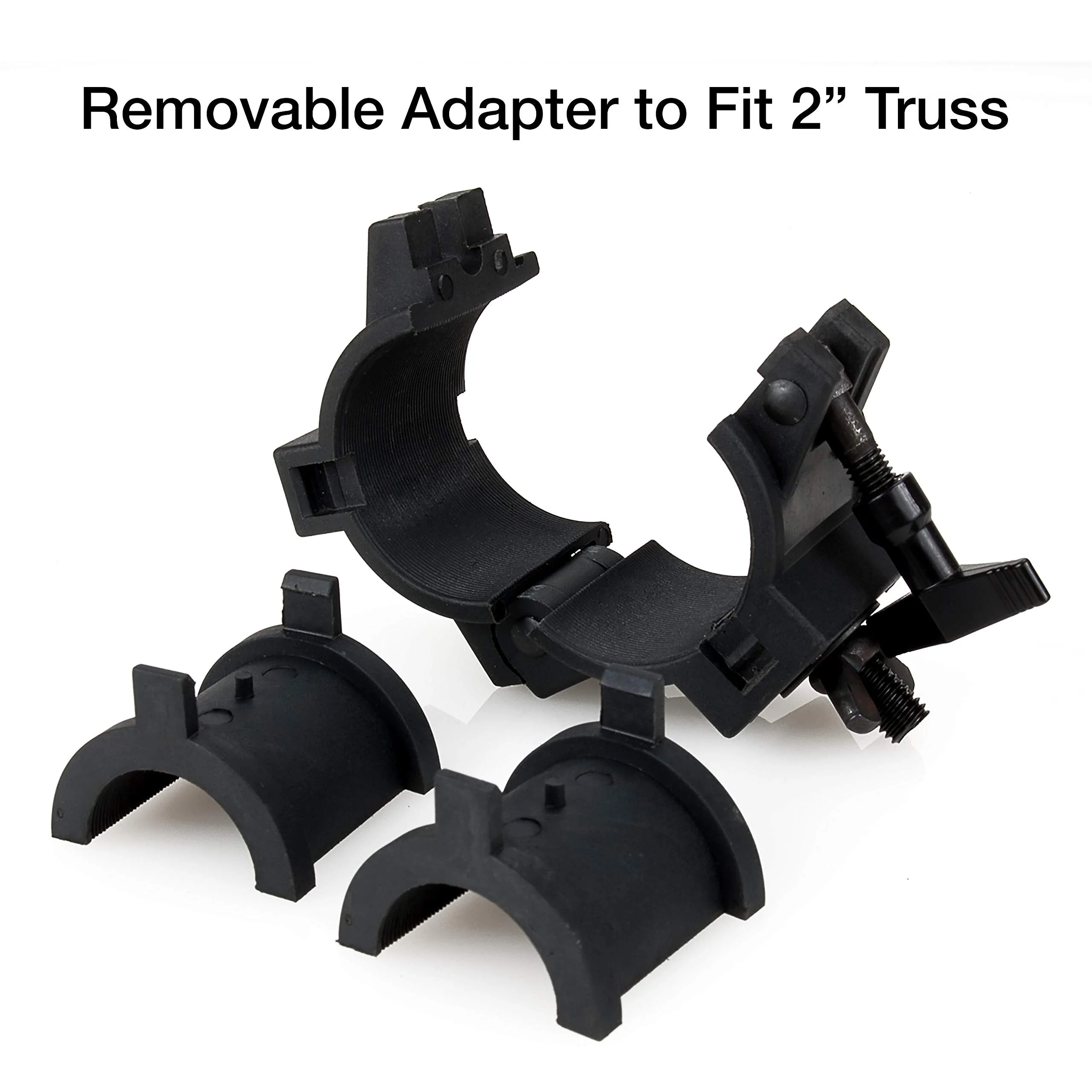 ADJ Products O-clamp 1.5 1.5-Inch Plastic o Clamp 360 Degree Wrap Around Clamp 1 Count (Pack of 1) - Image 2