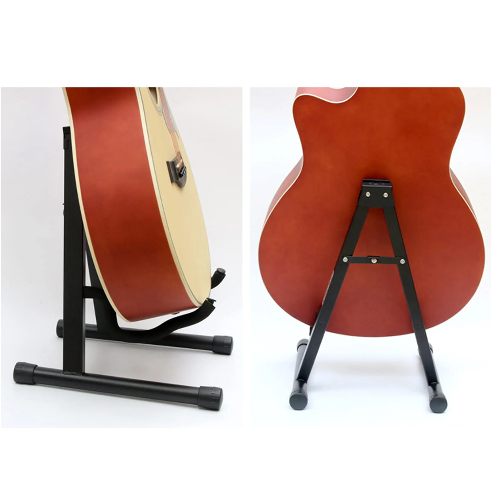 Adjustable Cello Stand,A-Frame Folding Cello Support Stand Compatible for Violin 1/8-4/4 Cellos Guitars Electric Bass Electric Guitar Stand Acoustic, Black - Image 3
