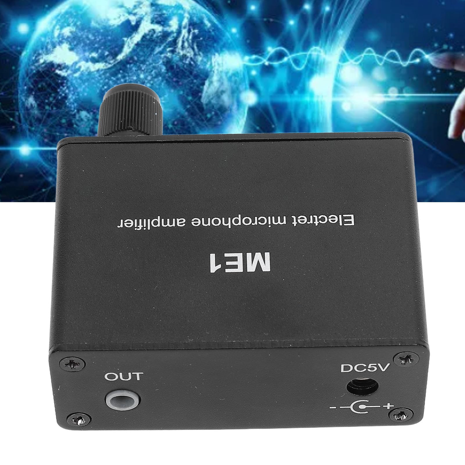 Adjustable Gain Electret Microphone Amp, 3.5mm Input Sound Preamplifier ME1, Built in Bias, Output 3.5mm Interface, 0-20db Gain, DC5-12V Power Supply - Image 7