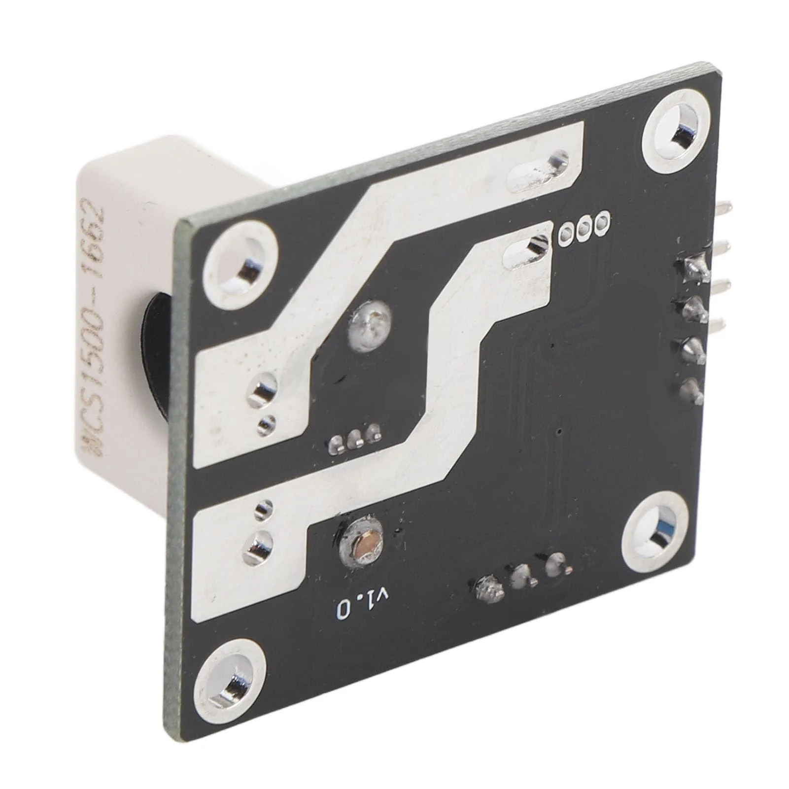Adjustable Hall Effect Current Sensor Module, Short Circuit Overcurrent Protection, DC±100A, Hall Current Sensor Module Detector Board with Signal Output Indicator - Image 3