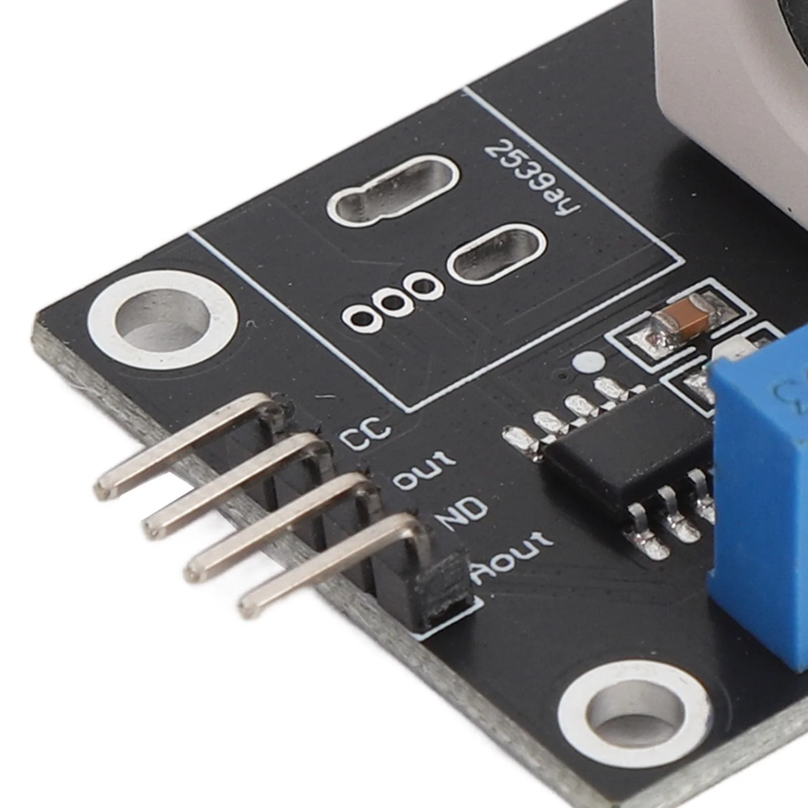Adjustable Hall Effect Current Sensor Module, Short Circuit Overcurrent Protection, DC±100A, Hall Current Sensor Module Detector Board with Signal Output Indicator - Image 8