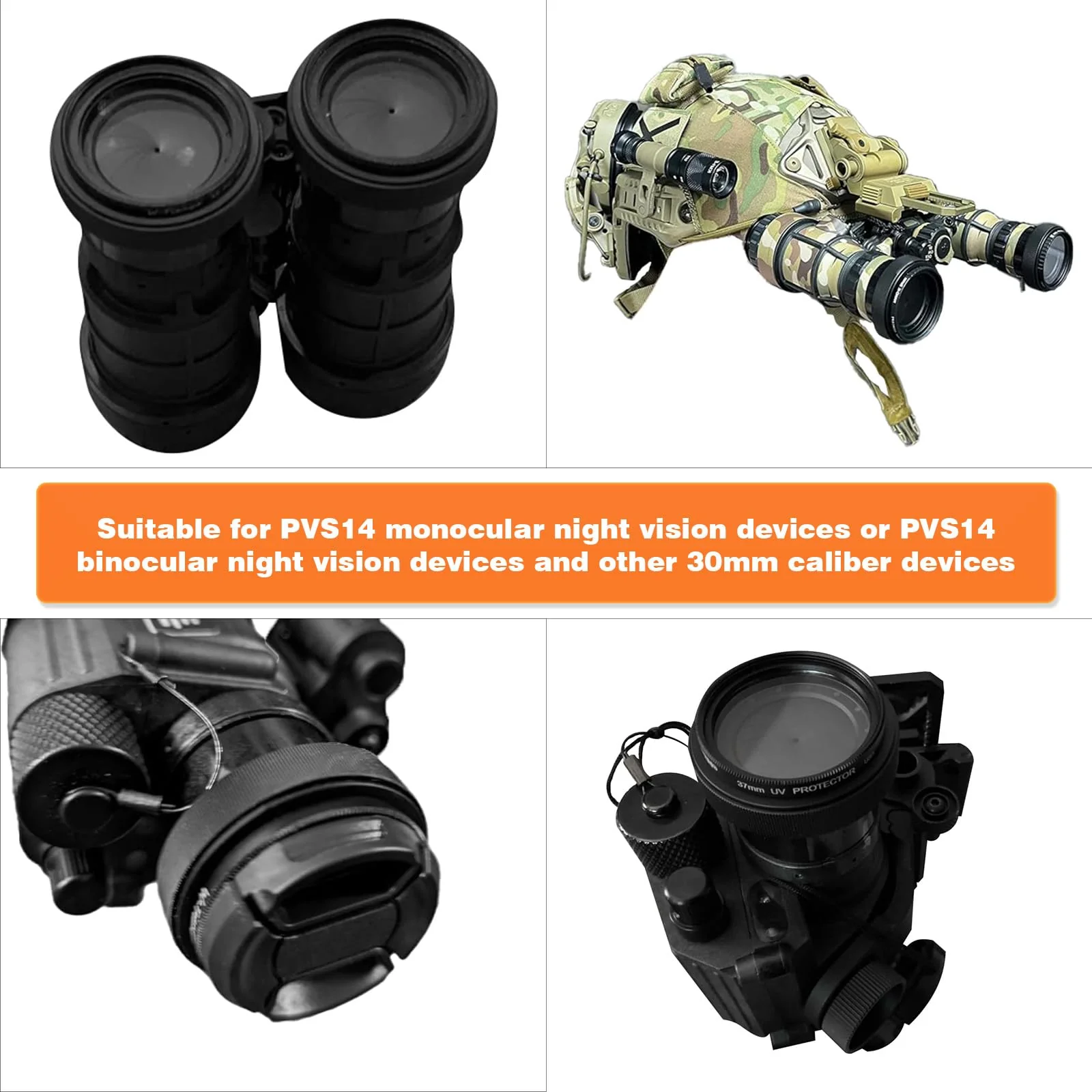 Adjustable Iris Aperture Diaphragm M30 to M37 Iris Aperture Diaphragm Adapter Optical Diaphragm 1.5-26mm Lens Module Adapter Ring Optics PVS-14 PVS 14 Optics (M30/M37*1) M30-M37 - Image 2