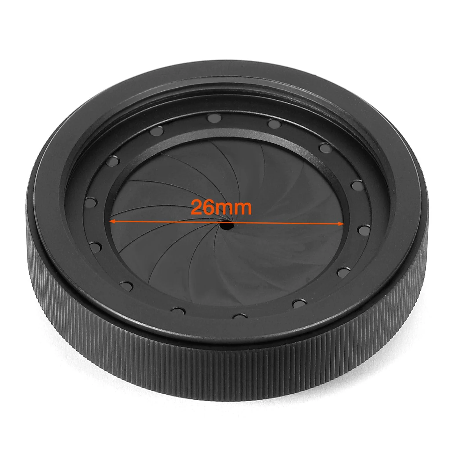 Adjustable Iris Aperture Diaphragm M30 to M37 Iris Aperture Diaphragm Adapter Optical Diaphragm 1.5-26mm Lens Module Adapter Ring Optics PVS-14 PVS 14 Optics (M30/M37*1) M30-M37 - Image 4