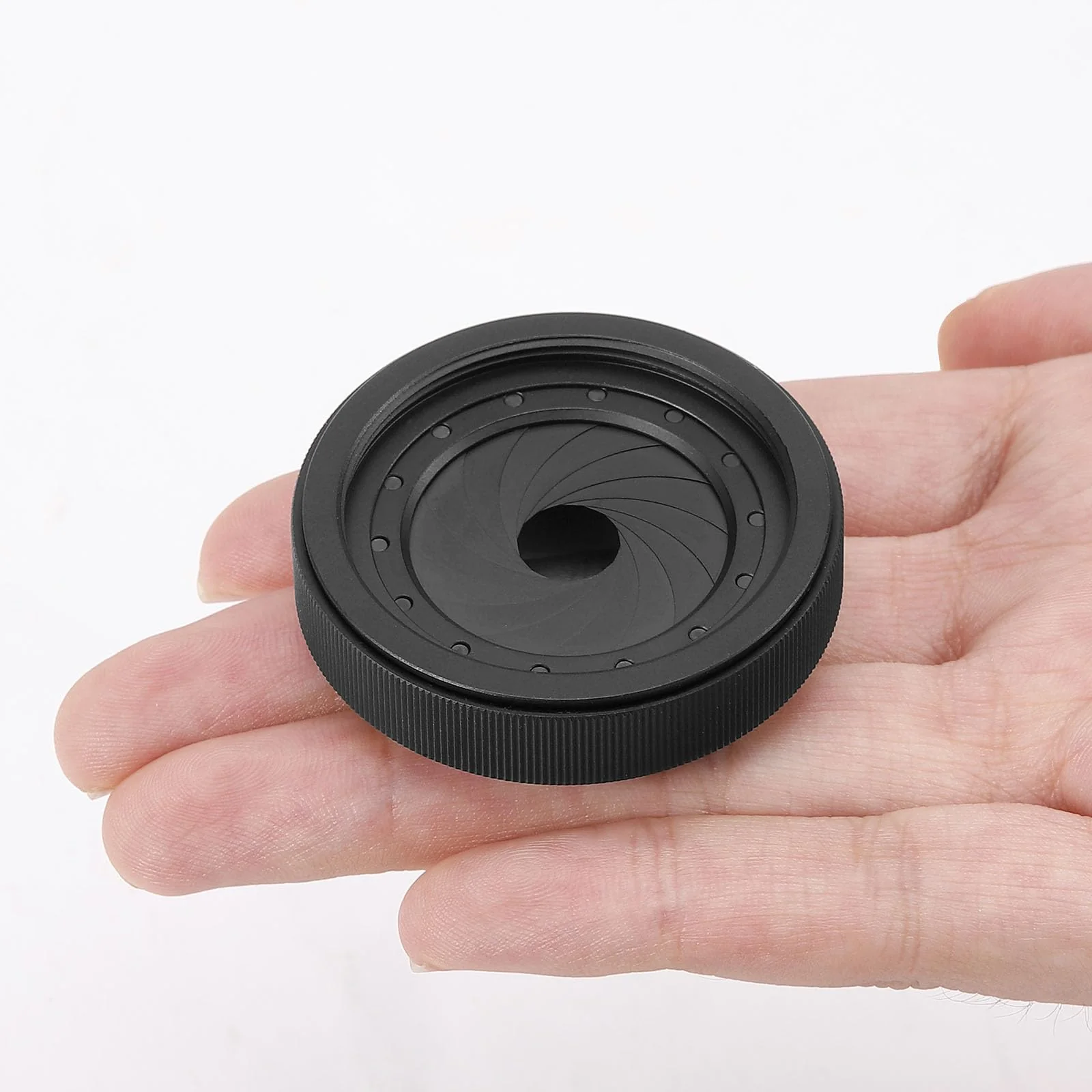 Adjustable Iris Aperture Diaphragm M30 to M37 Iris Aperture Diaphragm Adapter Optical Diaphragm 1.5-26mm Lens Module Adapter Ring Optics PVS-14 PVS 14 Optics (M30/M37*1) M30-M37 - Image 6