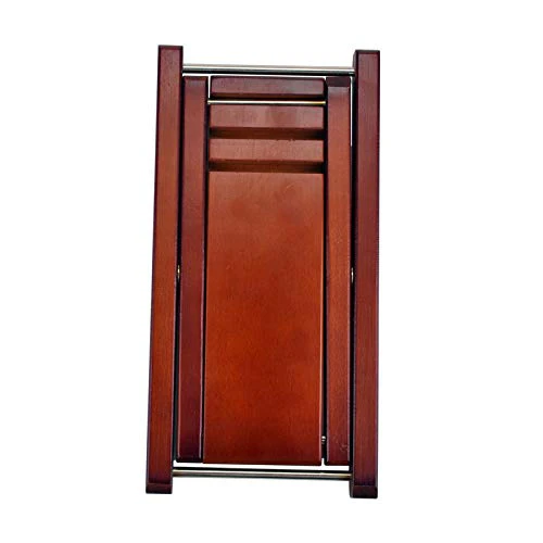 Adjustable Solid Wood Guitar Footstool, Foldable, Height and Angle Adjustable, Heavy Duty, Music Foot Stool, 27cm x 13cm - Image 2